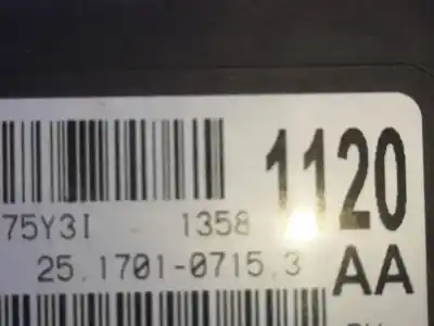 Second-hand car spare part electronic module for opel zafira tourer expression oem iam references 13581120  