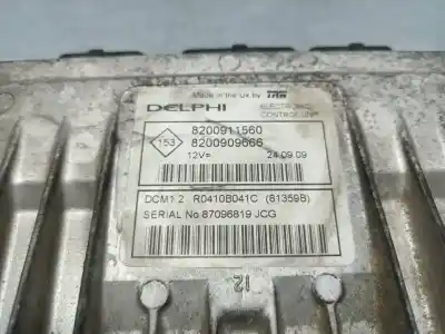 Peça sobressalente para automóvel em segunda mão centralina de motor uce por renault clio iii pack authentique referências oem iam 8200911560