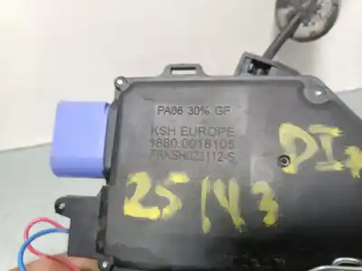 Second-hand car spare part left front door lock for volkswagen caddy ka/kb (2k) kombi oem iam references 1880.0018105   Second-hand car spare part left front door lock for volkswagen caddy ka/kb (2k) kombi oem iam references 1880.0018105