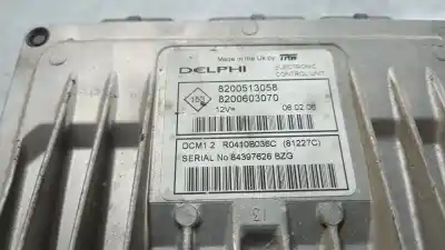 Second-hand car spare part ecu engine control for dacia logan básico oem iam references 8200513058  8200603070