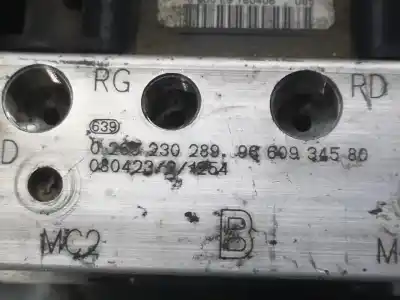 Peça sobressalente para automóvel em segunda mão abs por citroen c4 picasso exclusive referências oem iam 0265950962  
