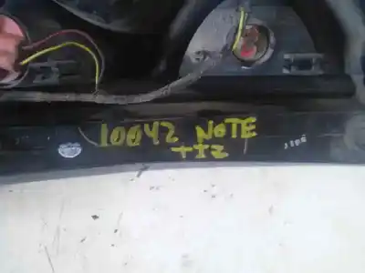 Pezzo di ricambio per auto di seconda mano lampada posteriore sinistra per nissan note (e11e) acenta riferimenti oem iam 