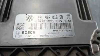 Peça sobressalente para automóvel em segunda mão centralina de motor uce por skoda suberb (3t4) 2.0 tdi dpf referências oem iam 03l906018sr