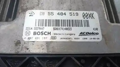 Second-hand car spare part ecu engine control for opel corsa d cosmo oem iam references 55484519  0281031157