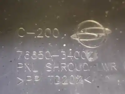 Second-hand car spare part steering column trim / steering column cover for ssangyong korando premium 4x2 oem iam references 7665034002