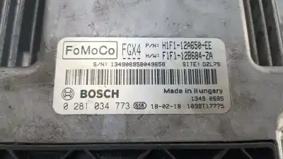 Second-hand car spare part ecu engine control for ford focus lim. trend oem iam references h1f112a650ee f1f112b684za 0281034773