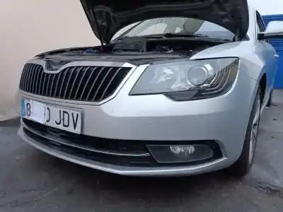 Second-hand car spare part front bumper for skoda superb ii ranchera familiar (3t5) 2.0 tdi 16v oem iam references   