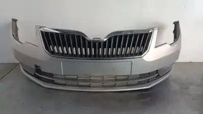 Second-hand car spare part front bumper for skoda superb ii ranchera familiar (3t5) 2.0 tdi 16v oem iam references   