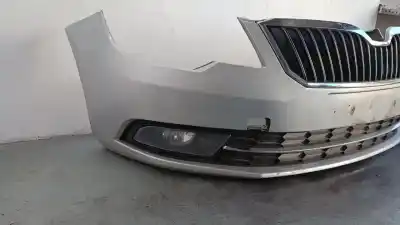 Second-hand car spare part front bumper for skoda superb ii ranchera familiar (3t5) 2.0 tdi 16v oem iam references   