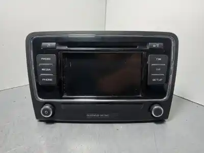 Second-hand car spare part audio system / radio cd for skoda superb ii ranchera familiar (3t5) 2.0 tdi 16v oem iam references 3t0035156  