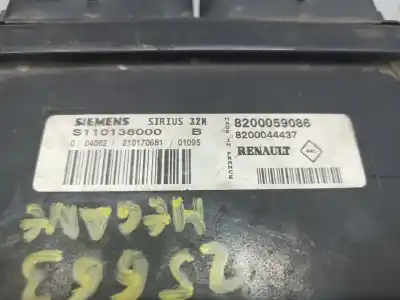 Pezzo di ricambio per auto di seconda mano Centralina Motore per RENAULT MEGANE I SCENIC (JA0) 1.6 16V Kaleido 107 CV / 79 KW Riferimenti OEM IAM 8200059086  S110138000