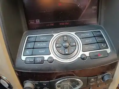 Second-hand car spare part gps navigation system for infiniti ex ex37 gt oem iam references 283951bn0a  dp7w1011e