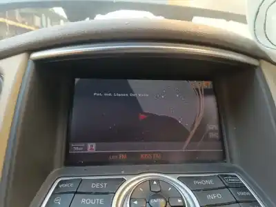 Second-hand car spare part gps navigation system for infiniti ex ex37 gt oem iam references 283951bn0a