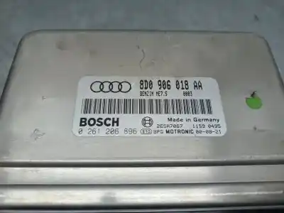 Second-hand car spare part ecu engine control for audi a4 berlina (b5) 1.8 oem iam references 8d0906018aa  0261206896