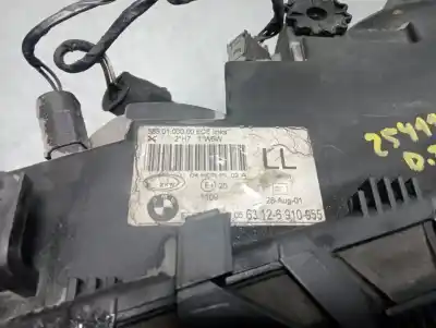 Second-hand car spare part left headlight for bmw serie 3 berlina (e46) 320d oem iam references   