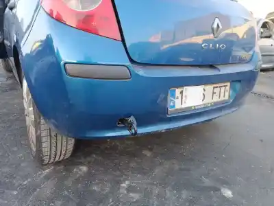 Second-hand car spare part rear bumper for renault clio iii confort expression oem iam references 
