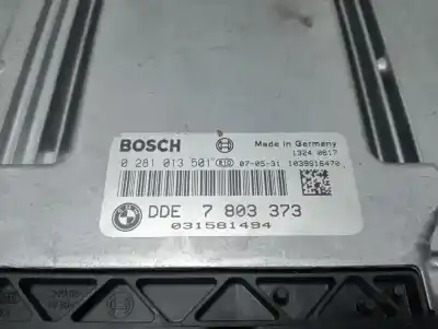 Peça sobressalente para automóvel em segunda mão centralina de motor uce por bmw 3 touring (e91) 320 d referências oem iam 0281013501  