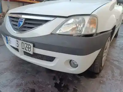 Second-hand car spare part front bumper for dacia logan básico oem iam references   