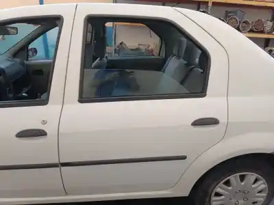Second-hand car spare part rear left door for dacia logan básico oem iam references 