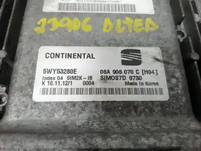 Second-hand car spare part ecu engine control for seat altea xl (5p5) reference oem iam references 06a906070  