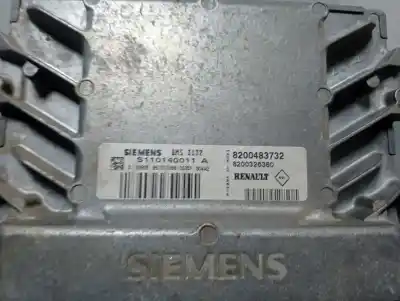 Peça sobressalente para automóvel em segunda mão centralina de motor uce por dacia logan ambiance referências oem iam 8200483732  