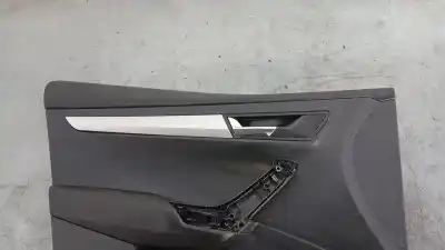 Peça sobressalente para automóvel em segunda mão forra / revestimento da porta dianteira esquerda por skoda karoq (nu) ambition referências oem iam   