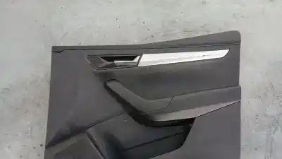Peça sobressalente para automóvel em segunda mão forra / revestimento da porta dianteira direita por skoda karoq (nu) ambition referências oem iam   