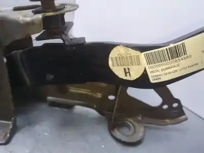 Peça sobressalente para automóvel em segunda mão pedal da embreagem por nissan qashqai (j10) acenta referências oem iam 