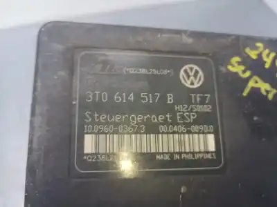 Peça sobressalente para automóvel em segunda mão abs por skoda suberb (3t4) active referências oem iam 3t0614517b  