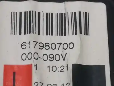 Peça sobressalente para automóvel em segunda mão cinto de segurança traseiro esquerdo por volkswagen golf vi (5k1) advance referências oem iam 617980700
