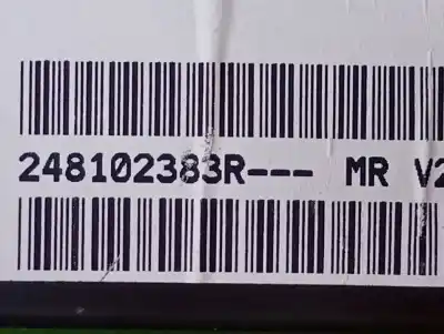 Peça sobressalente para automóvel em segunda mão quadrante por dacia sandero laureate referências oem iam 248102383  