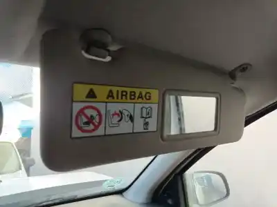Peça sobressalente para automóvel em segunda mão para-sol direito por dacia sandero laureate referências oem iam   
