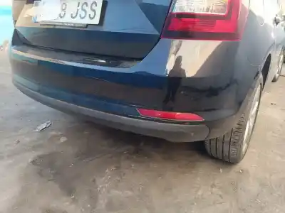 Second-hand car spare part rear bumper for skoda rapid ambition 90 cv / 66 kw oem iam references   
