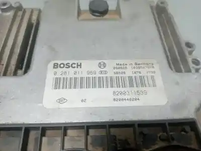 Second-hand car spare part Ecu Engine Control for RENAULT LAGUNA II (BG0/1_) 1.9 DCI (BG08, BG0G) OEM IAM references 0281011969  
