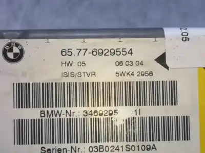 Peça sobressalente para automóvel em segunda mão centralina de airbag por bmw serie 7 (e65/e66) 730d referências oem iam 65776929554  