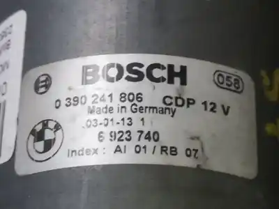 Peça sobressalente para automóvel em segunda mão motor do limpa para brisas por bmw serie 7 (e65/e66) 730d referências oem iam 0390241806  6923740