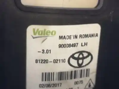 Peça sobressalente para automóvel em segunda mão Farol / Projetor De Nevoeiro Esquerdo por TOYOTA YARIS Active Referências OEM IAM 81220-02110  