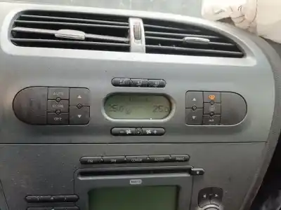 Second-hand car spare part heating / air conditioning control panel for seat leon (1p1) 1.6 oem iam references 
