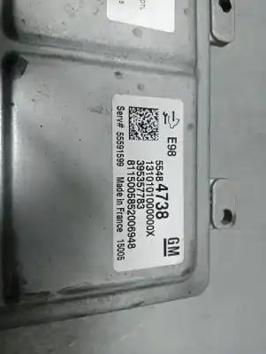 Second-hand car spare part ecu engine control for opel astra j lim. excellence oem iam references 395357783  