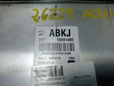 Second-hand car spare part ecu engine control for opel astra j lim. excellence oem iam references 55579719  