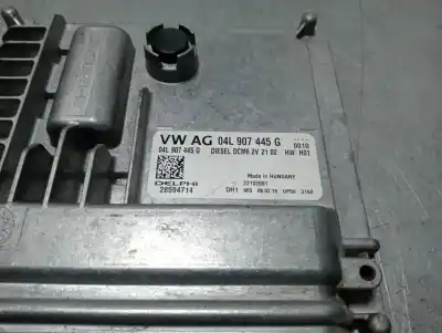 Second-hand car spare part ecu engine control for seat leon (5f1) style visio edition oem iam references 04l907445g  