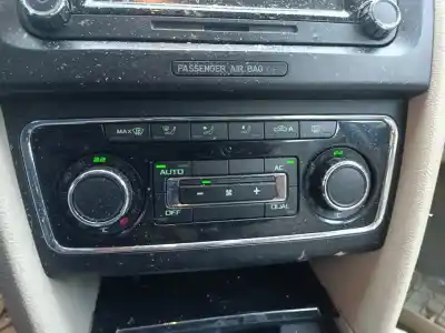 Second-hand car spare part heating / air conditioning control panel for skoda suberb (3t4) elegance oem iam references 
