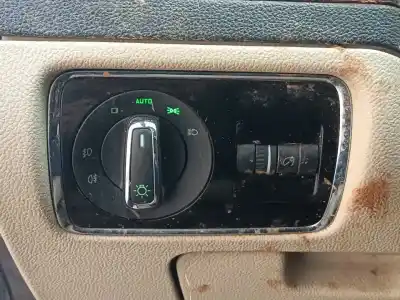 Second-hand car spare part headlights switch for skoda suberb (3t4) elegance oem iam references 