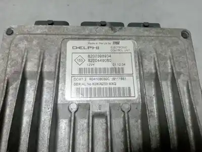 Second-hand car spare part ecu engine control for renault modus confort expression oem iam references 8200398934  