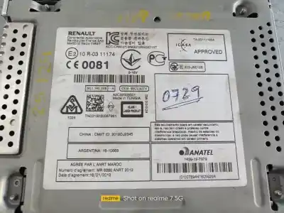 Автозапчастина б/у аудіо система / радіо Cd для RENAULT MEGANE III BERLINA 5 P Expression Посилання на OEM IAM   
