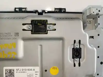 Peça sobressalente para automóvel em segunda mão módulo / sistema de navegação gps por seat arona style referências oem iam 5fj919606a  