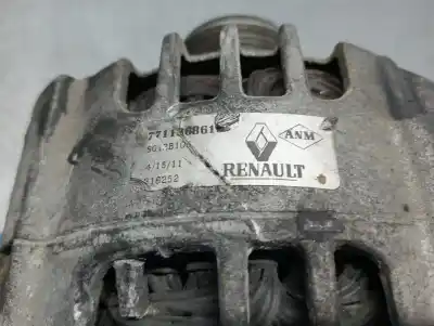 Second-hand car spare part alternator for renault kangoo (f/kc0) authentique oem iam references 7711368619  
