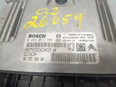 Second-hand car spare part ecu engine control for citroen c2 sx oem iam references 0281011785  