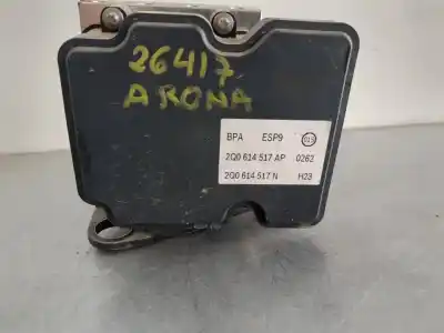 Peça sobressalente para automóvel em segunda mão abs por seat arona style referências oem iam 2q0614517ap  
