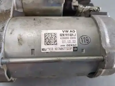 Second-hand car spare part starter motor for seat arona style oem iam references 02m911024j